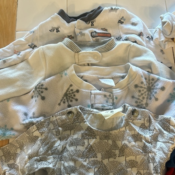 10 baby boy sleepers bundle (0-3/3months) - Picture 2 of 4